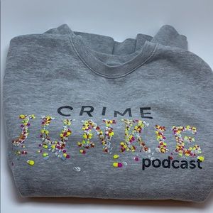 Hi Crime Junkies! This crew sweatshirt is for you!